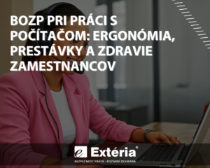BOZP pri práci s&nbsp;počítačom: Ergonómia, prestávky a zdravie zamestnancov