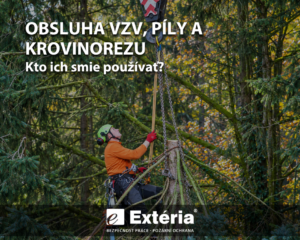 Obsluha VZV, píly a krovinorezu: Kto ich smie používať?