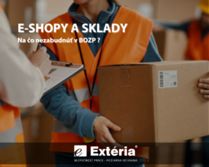 E-shop a sklady: Na čo nezabudnúť v BOZP