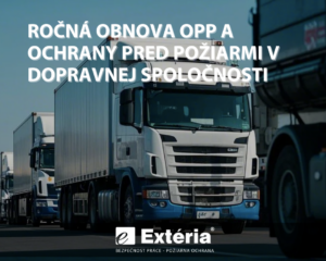 Ročná obnova OPP a ochrany pred požiarmi v&nbsp;dopravnej spoločnosti
