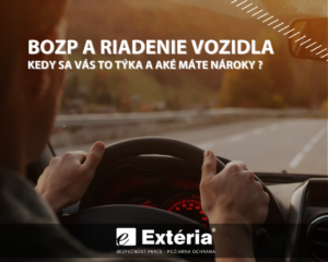 BOZP a riadenie vozidla: kedy sa vás to týka a aké máte nároky
