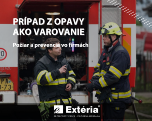 Požiar a prevencia vo firmách: Prípad z Opavy ako varovanie
