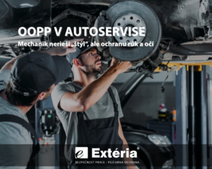 OOPP v autoservise: Mechanik nerieši „štýl“, ale ochranu rúk a očí