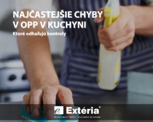 Najčastejšie chyby v&nbsp;OPP v&nbsp;kuchyni, ktoré odhaľujú kontroly