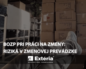 BOZP pri práci na zmeny: Riziká v&nbsp;zmenovej prevádzke